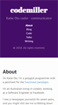 Mobile Screenshot of codemiller.com